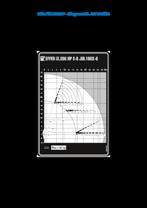 Hidraulične utovarne dizalice Effer IX.550 HP E6