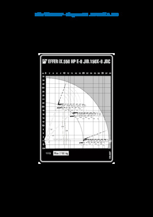 Hidraulične utovarne dizalice Effer IX.550 HP E8