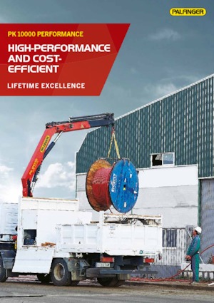 Hidraulične utovarne dizalice Palfinger PK 10000 B