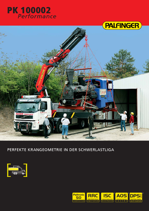 Hidraulične utovarne dizalice Palfinger PK 100002 HPLS B