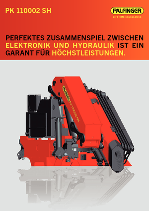 Hidraulične utovarne dizalice Palfinger PK 110002 SH H