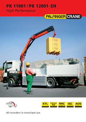 Hidraulične utovarne dizalice Palfinger PK 11001 D