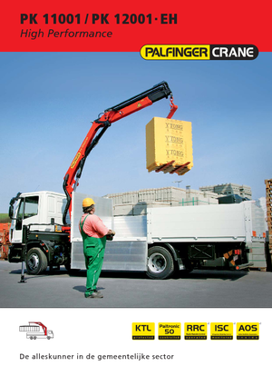 Hidraulične utovarne dizalice Palfinger PK 12001 EH C