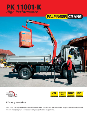 Hidraulične utovarne dizalice Palfinger PK 11001 K