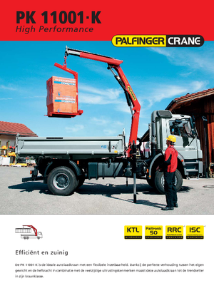 Hidraulične utovarne dizalice Palfinger PK 11001 K