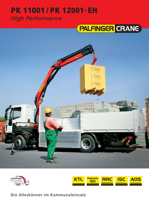 Hidraulične utovarne dizalice Palfinger PK 12001 EH C