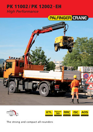 Hidraulične utovarne dizalice Palfinger PK 12002 EH D