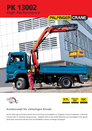 Hidraulične utovarne dizalice Palfinger PK 13002 C