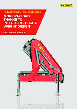 Hidraulične utovarne dizalice Palfinger PK 14.501K SLD 5