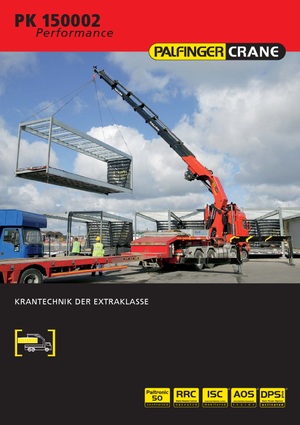 Hidraulične utovarne dizalice Palfinger PK 150002 HPLS E