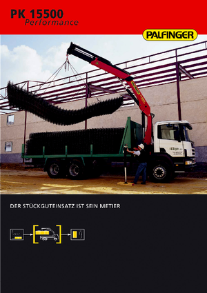 Hidraulične utovarne dizalice Palfinger PK 15500 C