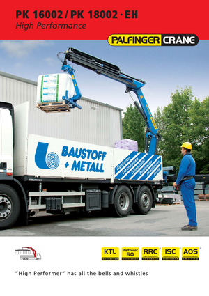 Hidraulične utovarne dizalice Palfinger PK 18002-EH E