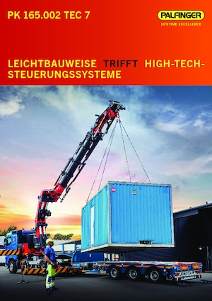 Hidraulične utovarne dizalice Palfinger PK 165.002 TEC 7 H 