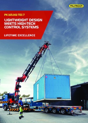 Hidraulične utovarne dizalice Palfinger PK 165.002 TEC 7 H 