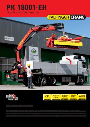 Hidraulične utovarne dizalice Palfinger PK 18.001 EH