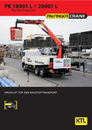 Hidraulične utovarne dizalice Palfinger PK 18001 LAH 4