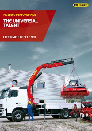 Hidraulične utovarne dizalice Palfinger PK 18500 C