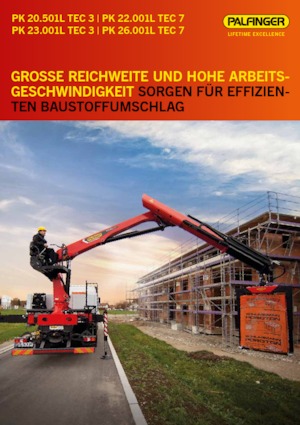 Hidraulične utovarne dizalice Palfinger PK 23.001L TEC 3 C