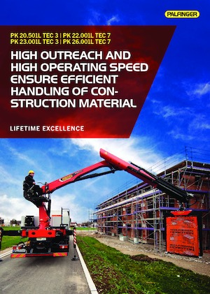 Hidraulične utovarne dizalice Palfinger PK 23.001L TEC 3 C