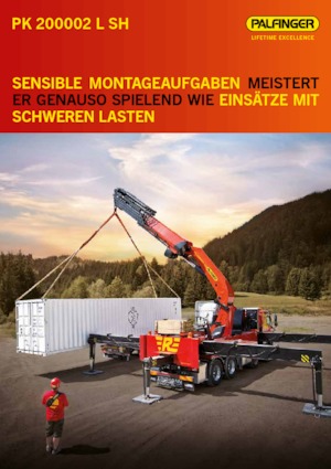 Hidraulične utovarne dizalice Palfinger PK 200002 L-SH G