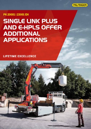 Hidraulične utovarne dizalice Palfinger PK 20001 D