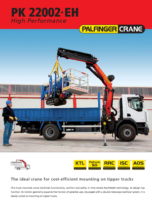 Hidraulične utovarne dizalice Palfinger PK 22002-EH C