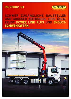 Hidraulične utovarne dizalice Palfinger PK 23002 SH B