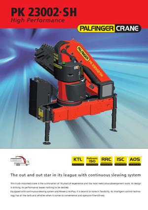 Hidraulične utovarne dizalice Palfinger PK 23002 SH B