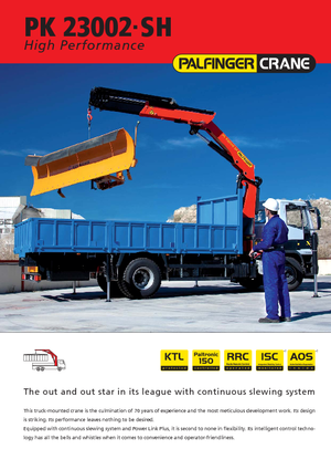 Hidraulične utovarne dizalice Palfinger PK 23002 SH B