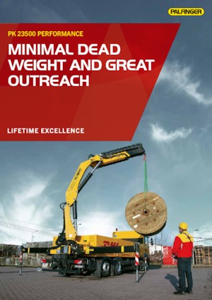 Hidraulične utovarne dizalice Palfinger PK 23500 E