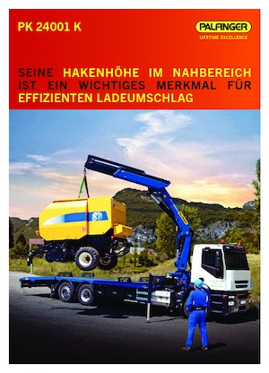 Hidraulične utovarne dizalice Palfinger PK 24001-K B