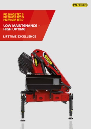 Hidraulične utovarne dizalice Palfinger PK 28.002 TEC 5 F