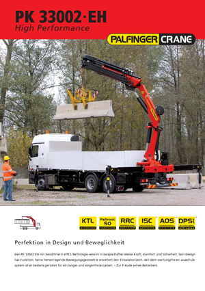 Hidraulične utovarne dizalice Palfinger PK 33002 EH F