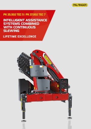 Hidraulične utovarne dizalice Palfinger PK 37.002 TEC 7 E