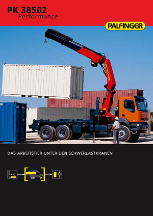 Hidraulične utovarne dizalice Palfinger PK 38502 C
