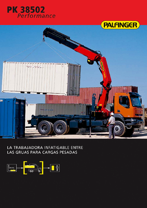 Hidraulične utovarne dizalice Palfinger PK 38502 E