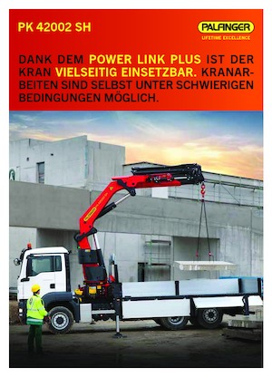 Hidraulične utovarne dizalice Palfinger PK 42002 SH G