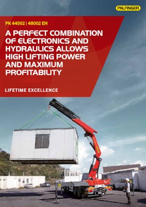 Hidraulične utovarne dizalice Palfinger PK 44502 C