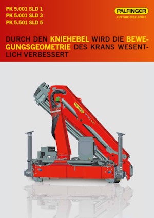 Hidraulične utovarne dizalice Palfinger PK 5.001 SLD 3 C