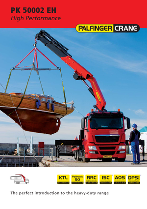 Hidraulične utovarne dizalice Palfinger PK 50002 EH G