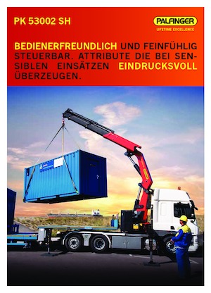 Hidraulične utovarne dizalice Palfinger PK 53002 SH F