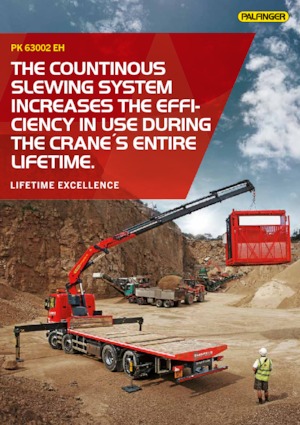 Hidraulične utovarne dizalice Palfinger PK 63002 EH B
