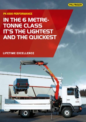Hidraulične utovarne dizalice Palfinger PK 6500 A