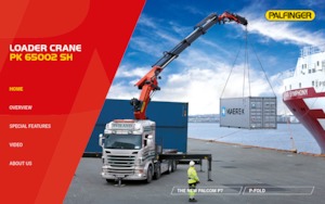 Hidraulične utovarne dizalice Palfinger PK 65002 SH A