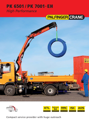 Hidraulične utovarne dizalice Palfinger PK 6501 A