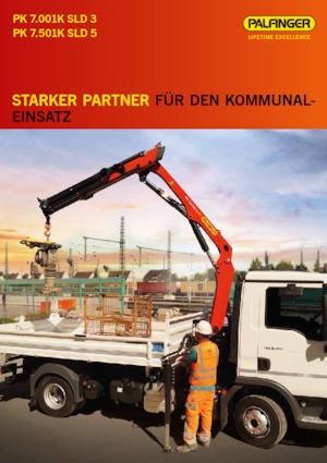 Hidraulične utovarne dizalice Palfinger PK 7.501K SLD 5