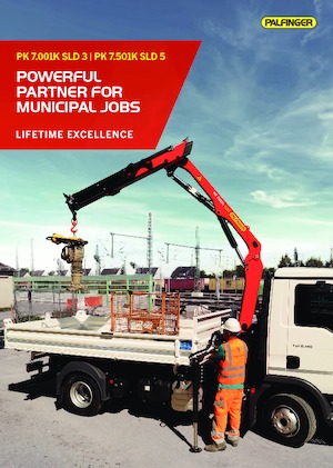 Hidraulične utovarne dizalice Palfinger PK 7.501K SLD 5