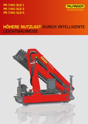 Hidraulične utovarne dizalice Palfinger PK 7.501 SLD 5