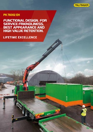 Hidraulične utovarne dizalice Palfinger PK 76002 EH F
