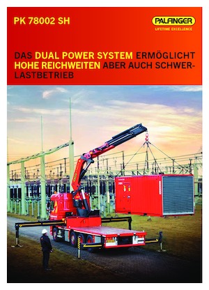 Hidraulične utovarne dizalice Palfinger PK 78002 SH F